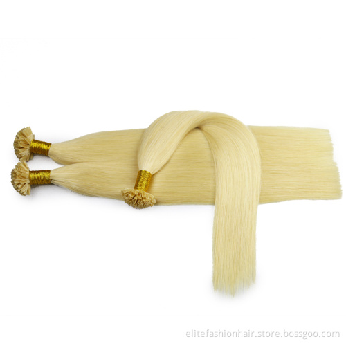 U Tip Hair Wholesale Raw Indian Kinky Curly Itip Keratin Bonds Flat U Remy Human Hair Extensions Micro Links Microlink